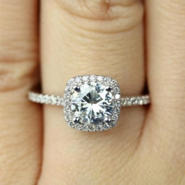 New Trendy Crystal  Engagement Claws Design Hot Sale Rings For Women AAA White Zircon Cubic elegant rings Female Wedding Jewelry