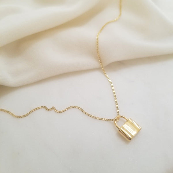 Huggie Padlock Earrings Tiny Hoop Earrings Hoop Lock Earrings Small Pendant Lock Earrings