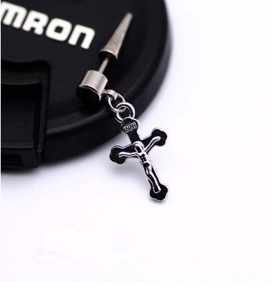 Original design new tide male ear nail rock personality earrings hip hop punk men's earrings Skull Stainless Steel earrings boys