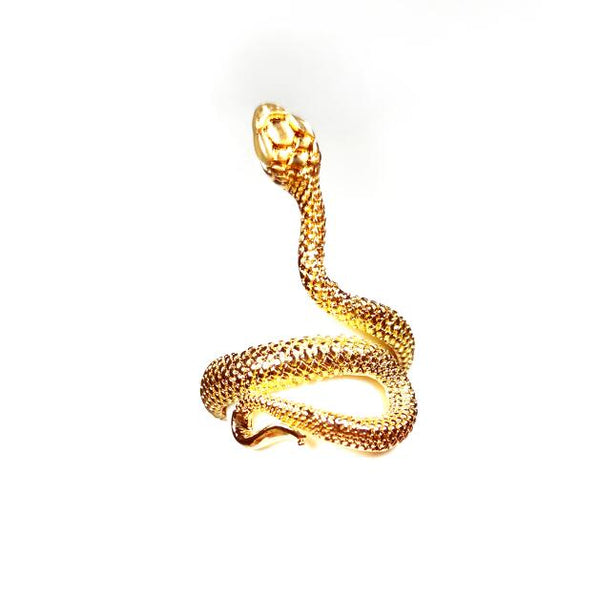 Ring For Men Girls Women Adjustable Gold Silver Black Snake Ferocious Animal Retro Punk Exaggerated Sphinx Egyptian Pharaoh